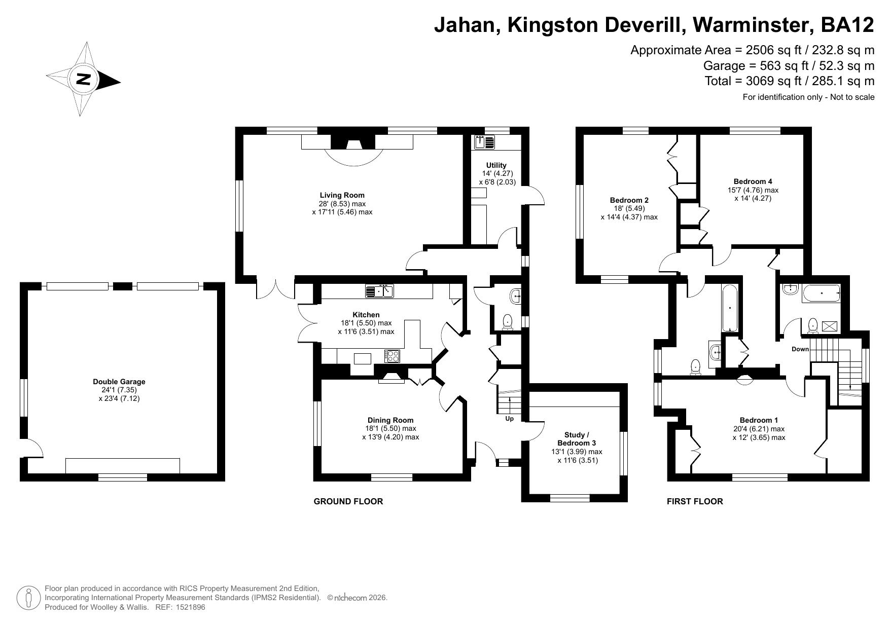 Jahan,, Kingston Deverill, Wiltshire floorplan