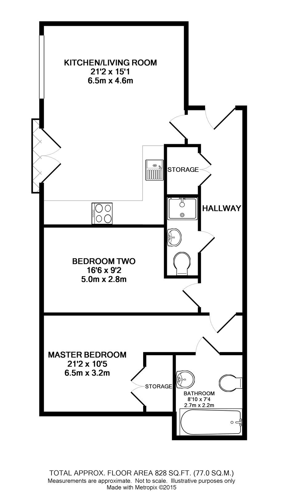 Katesgrove Court, Reading floorplan