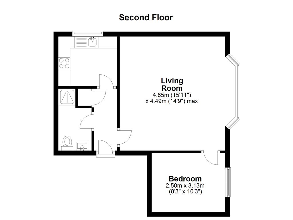 1 Bedrooms Flat to rent in The Drive, Hove BN3