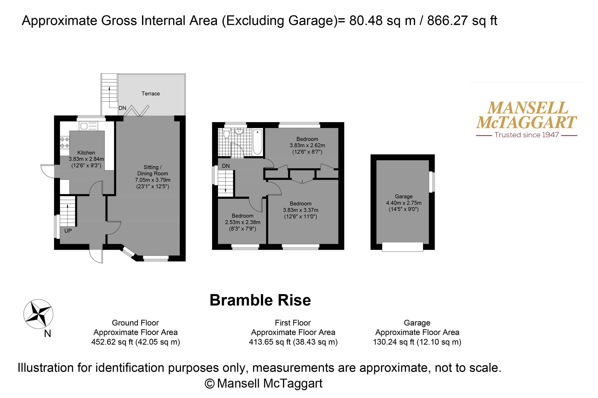 33 Bramble Rise, Brighton floorplan