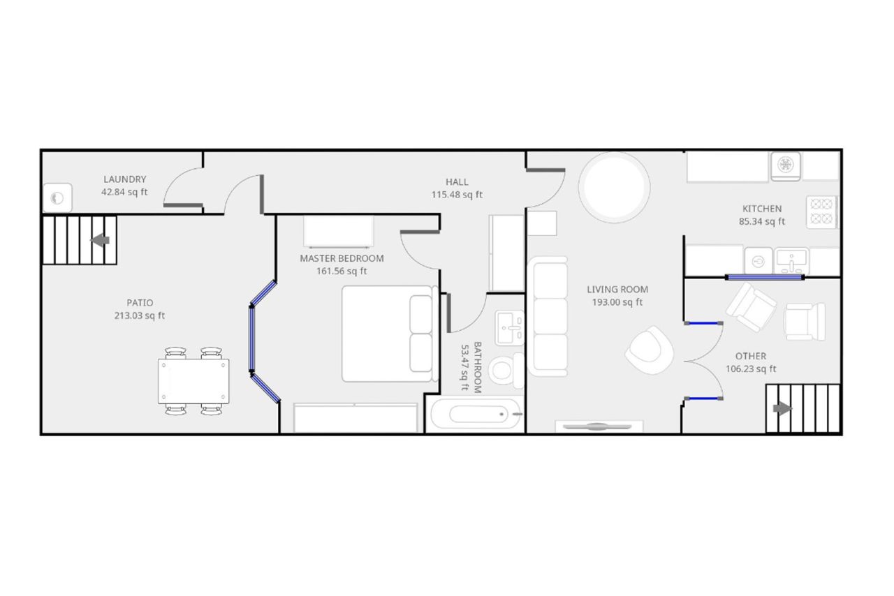 1 Bedrooms Flat to rent in Byrne Road, London SW12