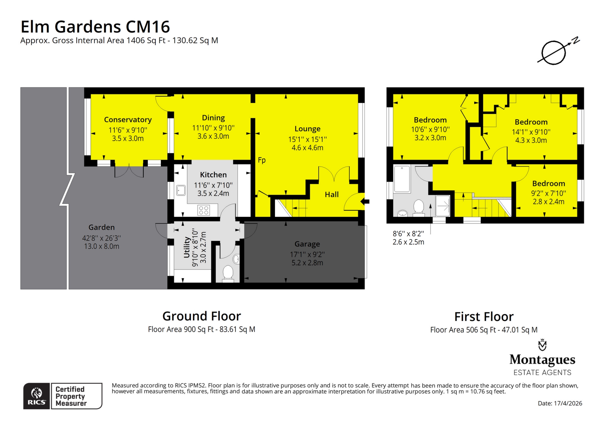4, Elm Gardens, Epping floorplan