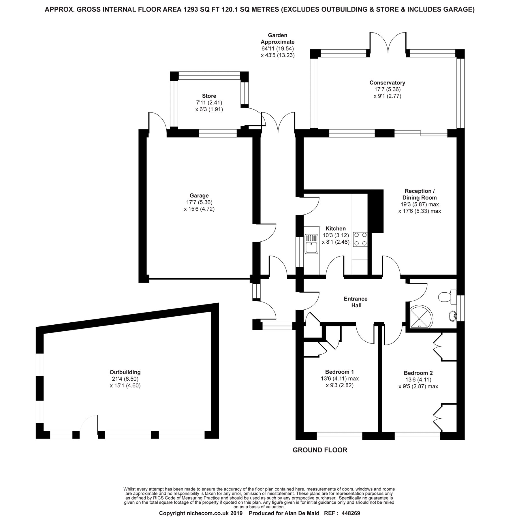 2 Bedrooms Bungalow for sale in Gates Green Road, West Wickham BR4