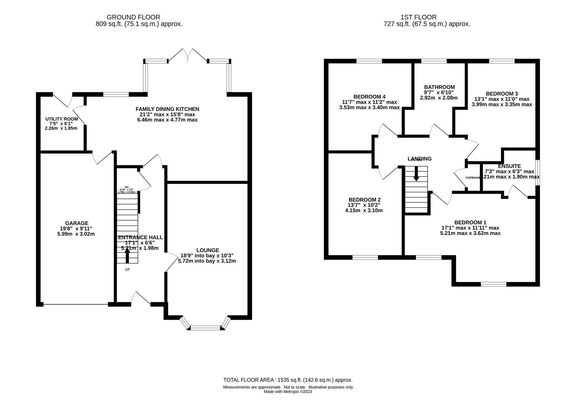 9 Meadow End Road, Macclesfield floorplan