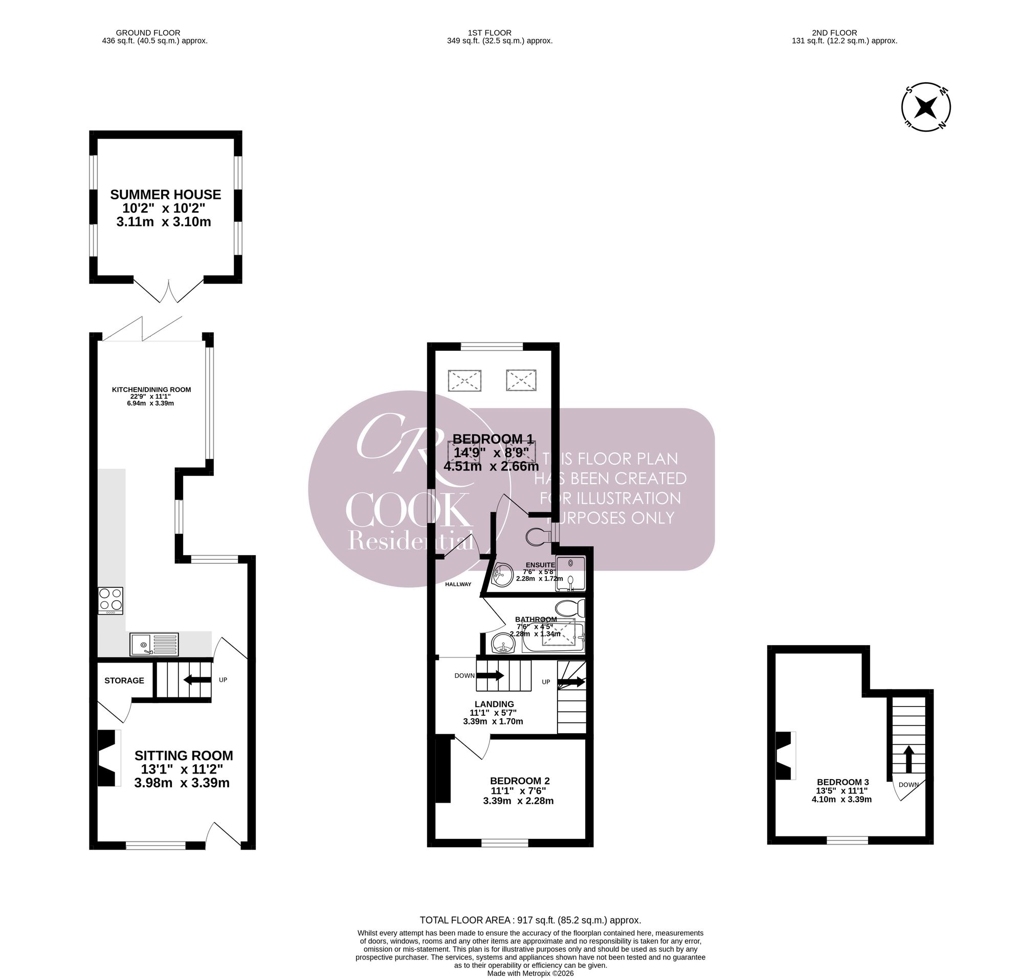 37 Exmouth Street, Cheltenham floorplan