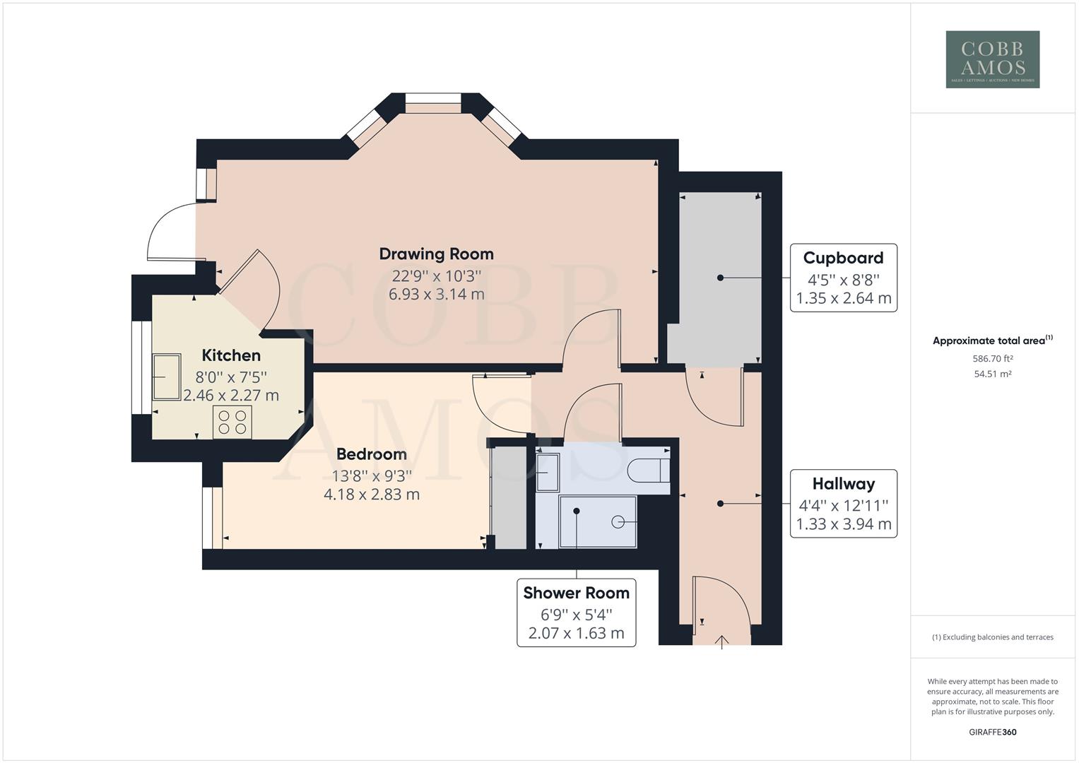 10 Betjeman Lodge, Corve Street, Ludlow floorplan