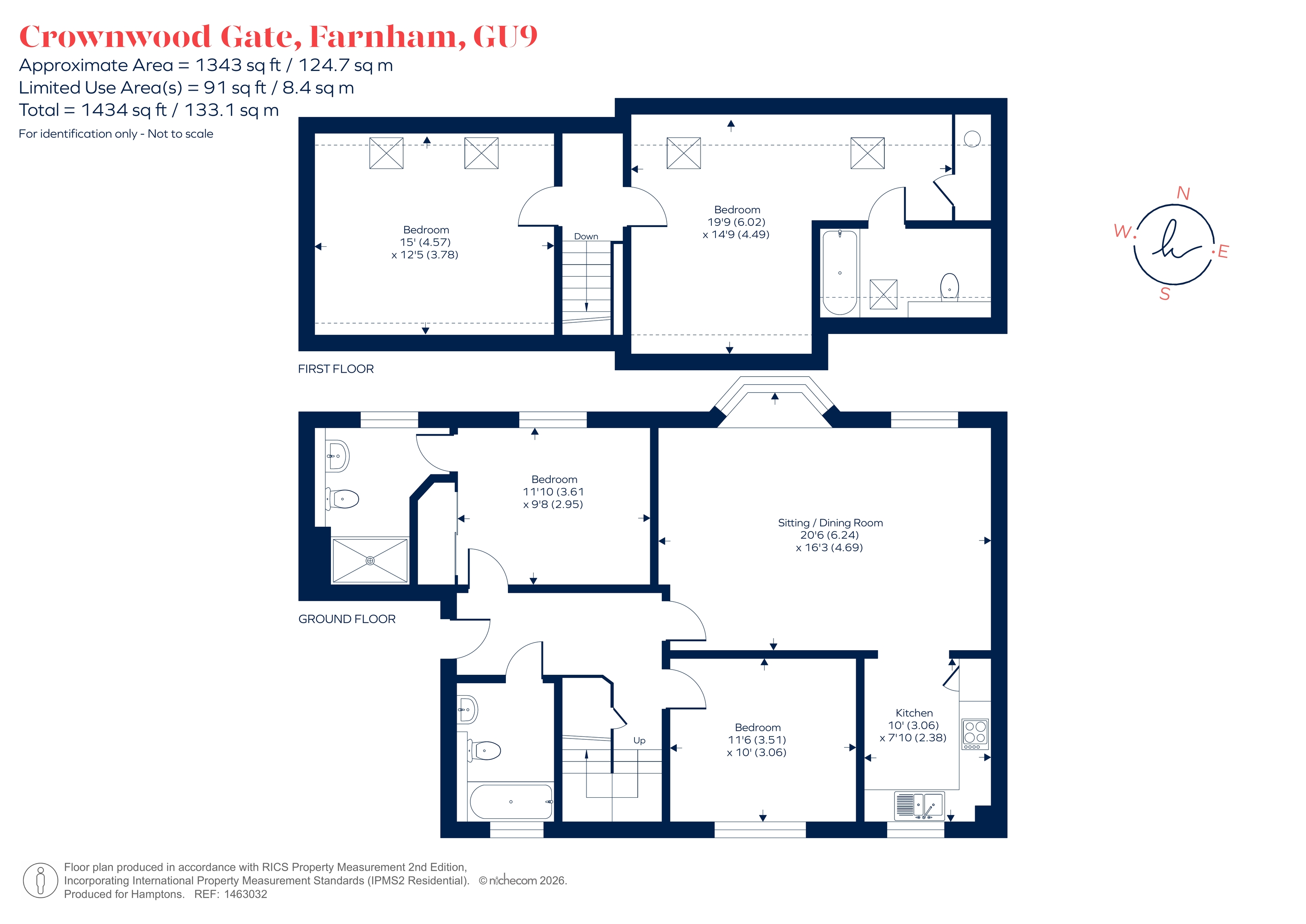 8, Crownwood Gate, Farnham floorplan