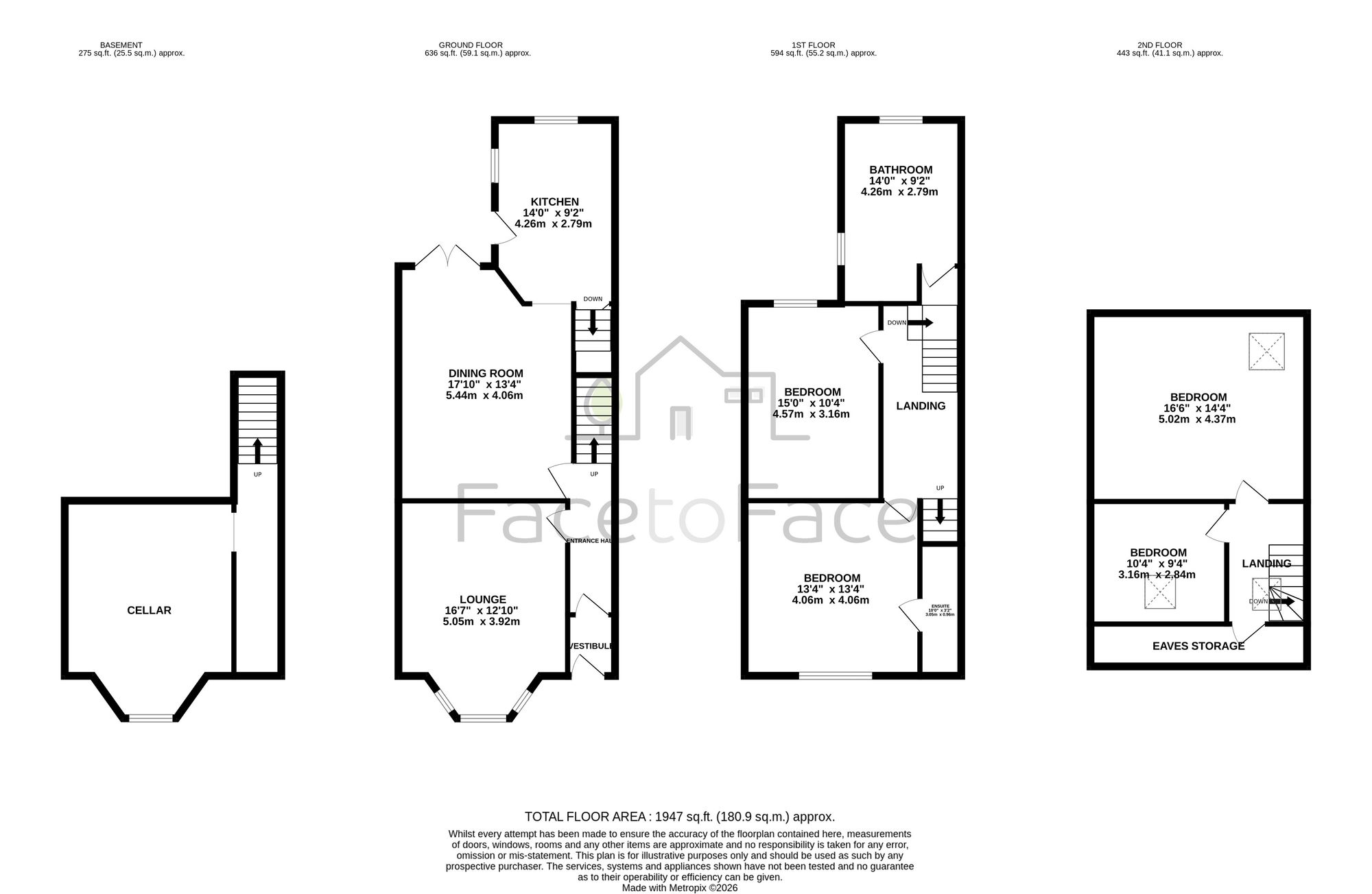 153 Featherstall Road, Littleborough floorplan