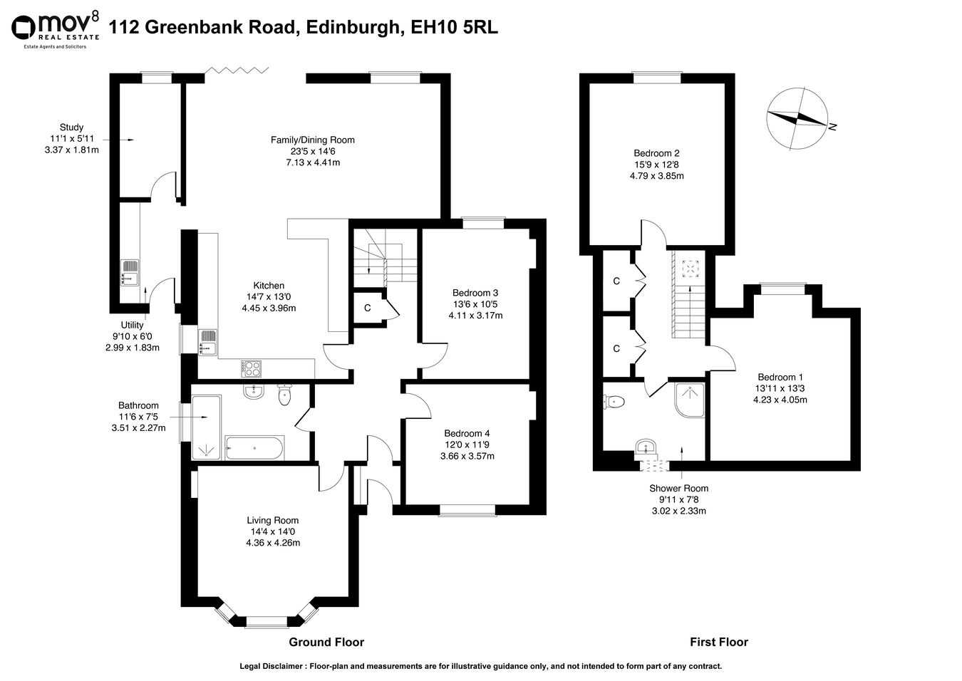 Greenbank Road, Edinburgh floorplan