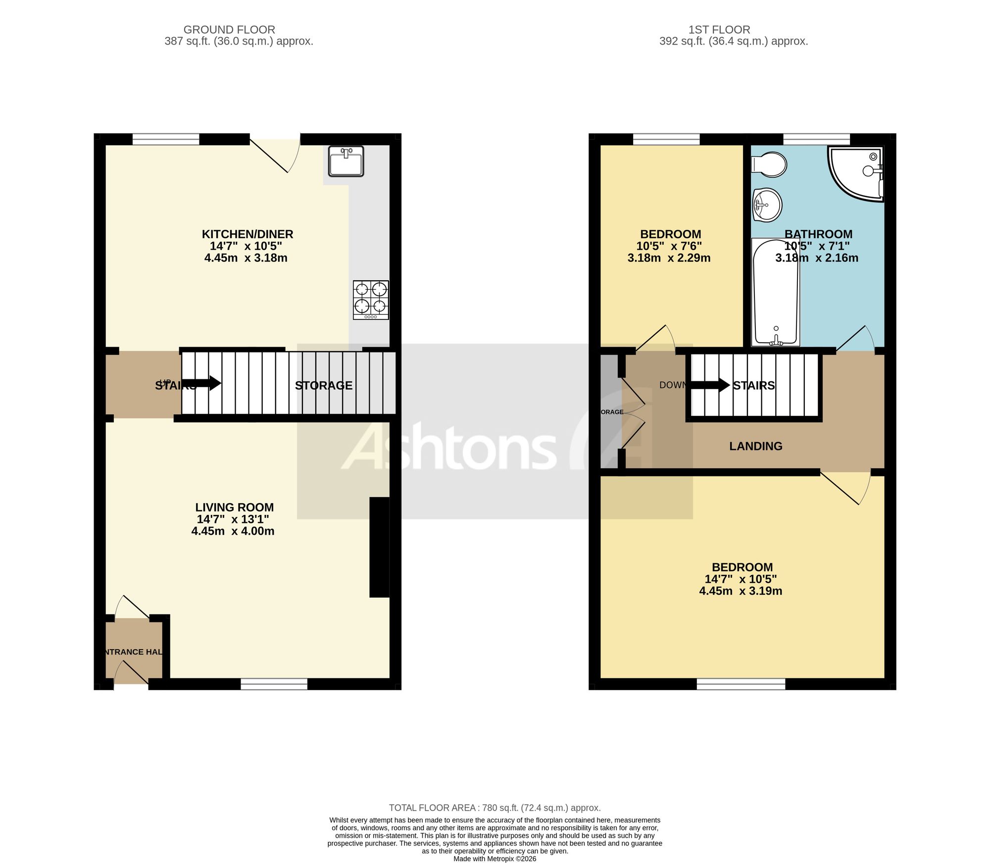 12 Astley Street, Leigh floorplan