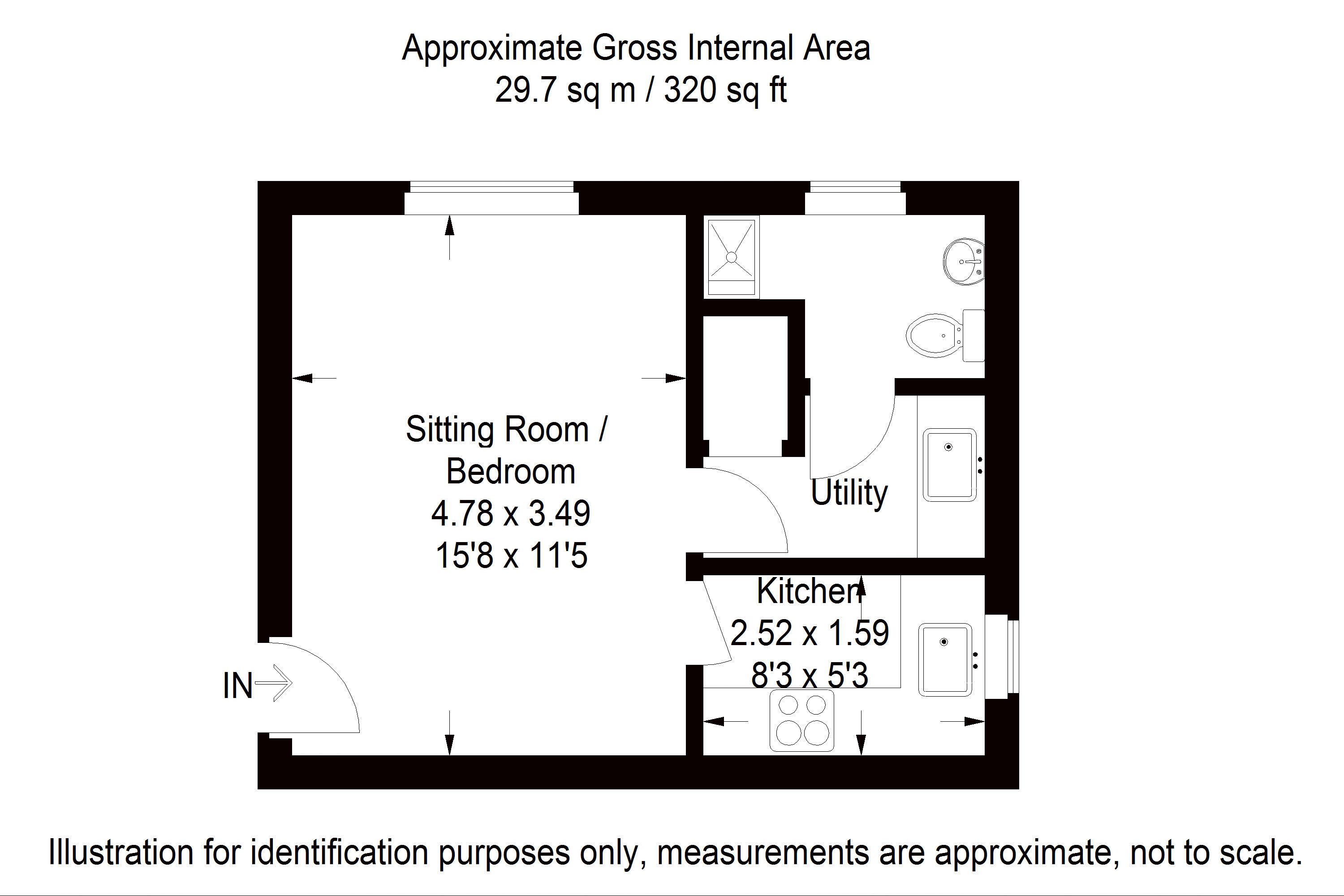 20, Caroline Place, Hayes floorplan