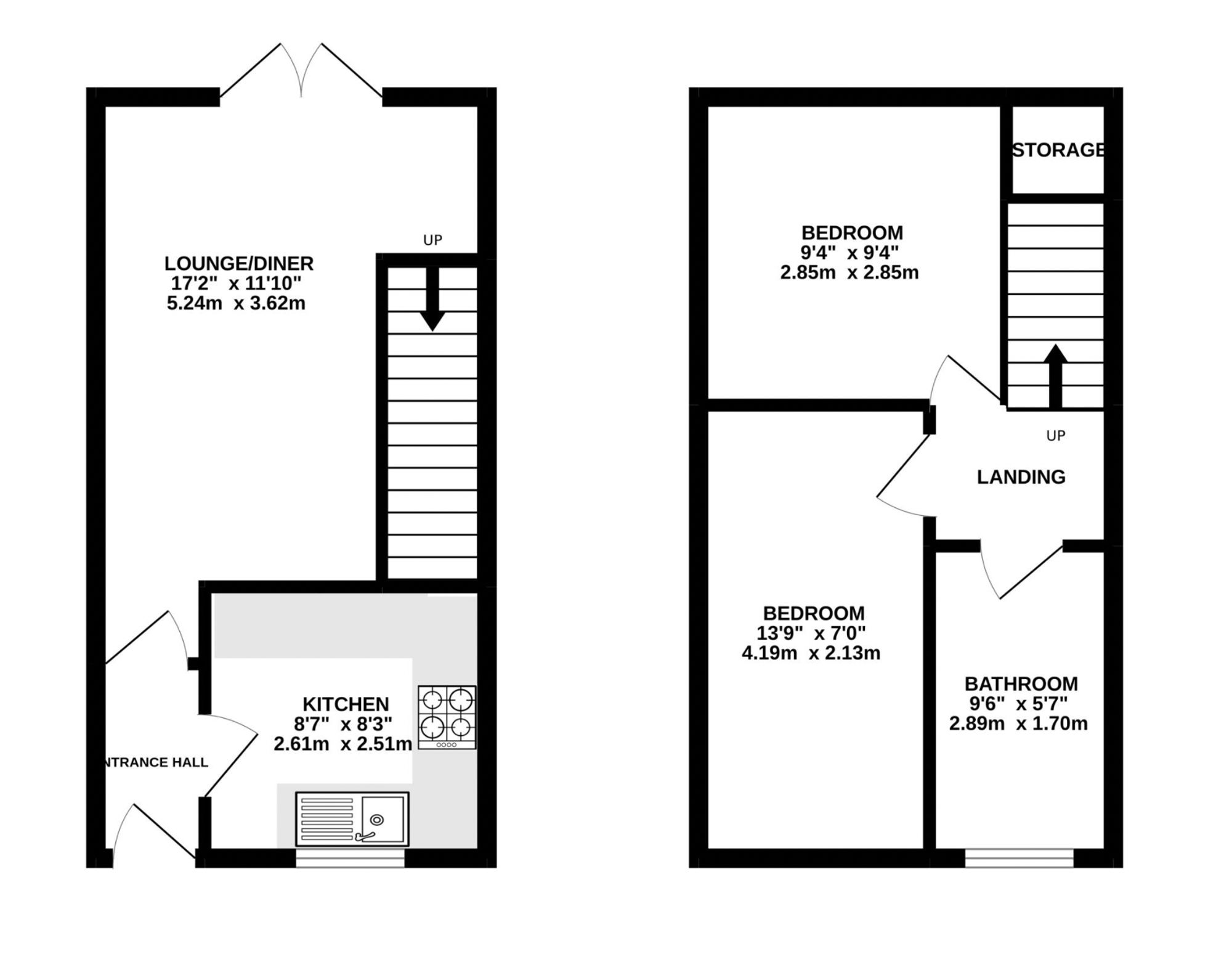 9 Cwrt Ty Fferm School Street, Caerphilly floorplan