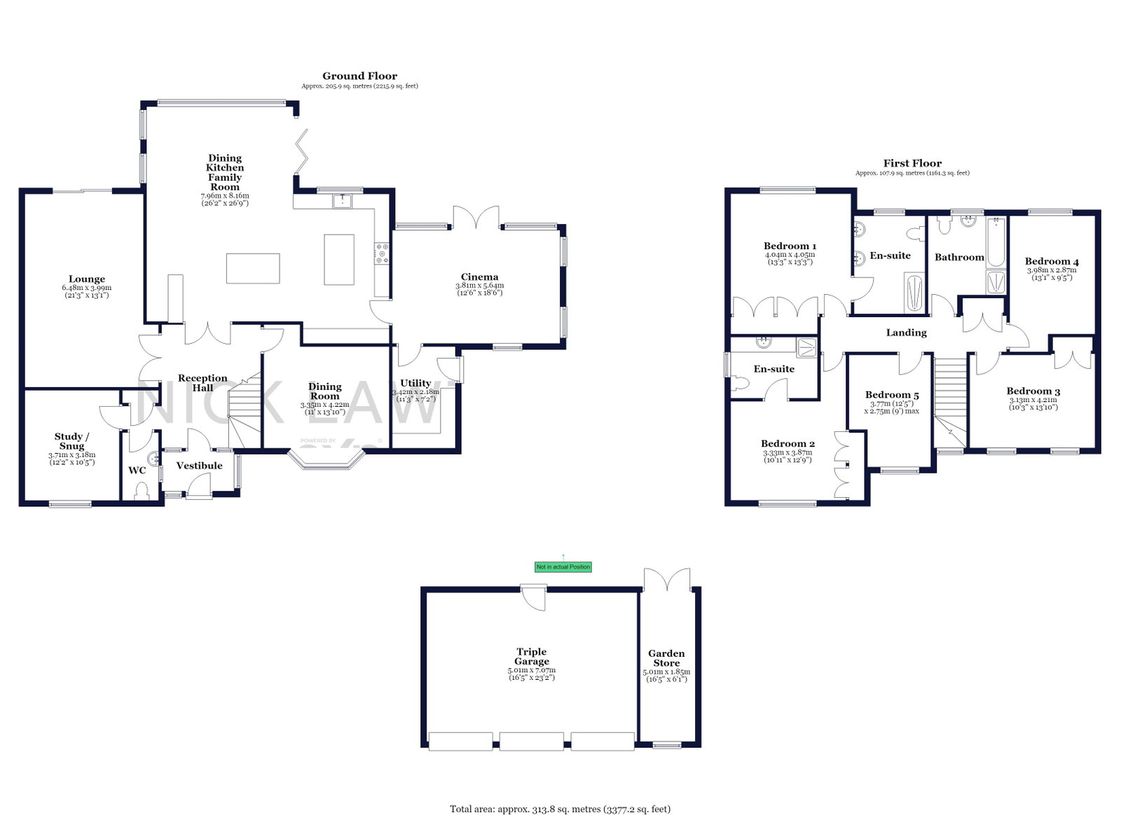 2, High Leys Drive, Nottingham floorplan
