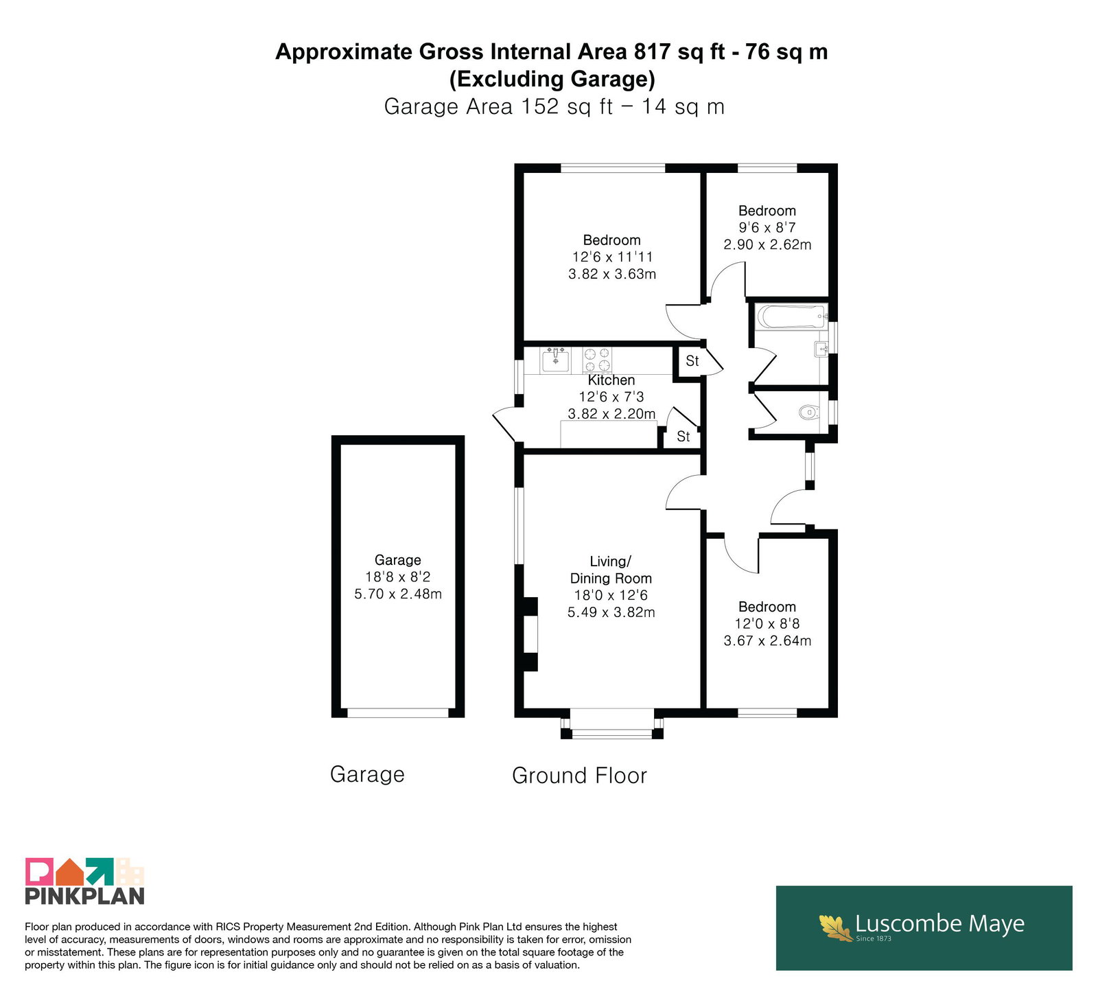 42, Brakefield, South Brent floorplan