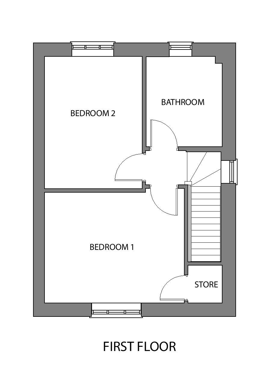 2 Bedrooms  for sale in Bath Close, Glastonbury BA6