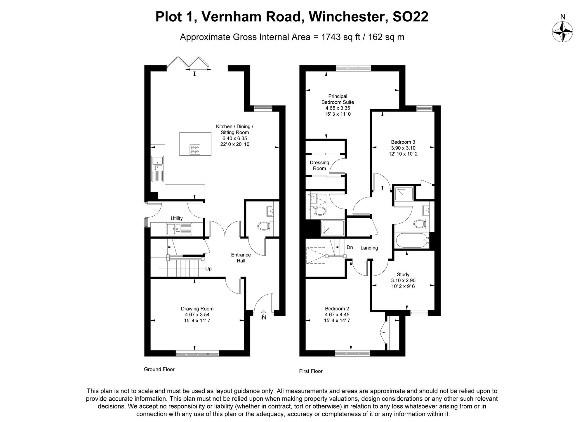 Folly House, Vernham Road, Winchester floorplan