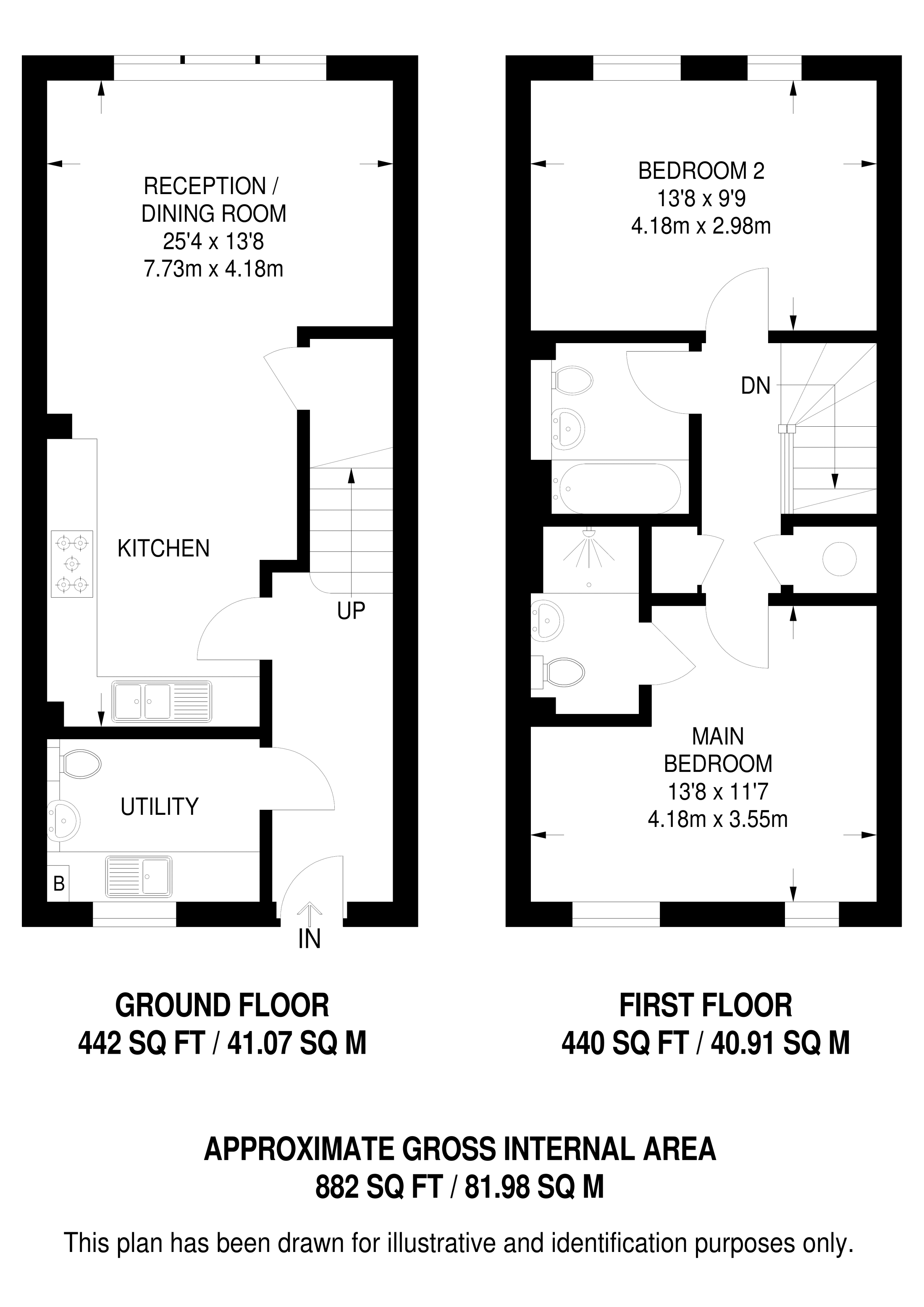 Curton Close, Harrow floorplan