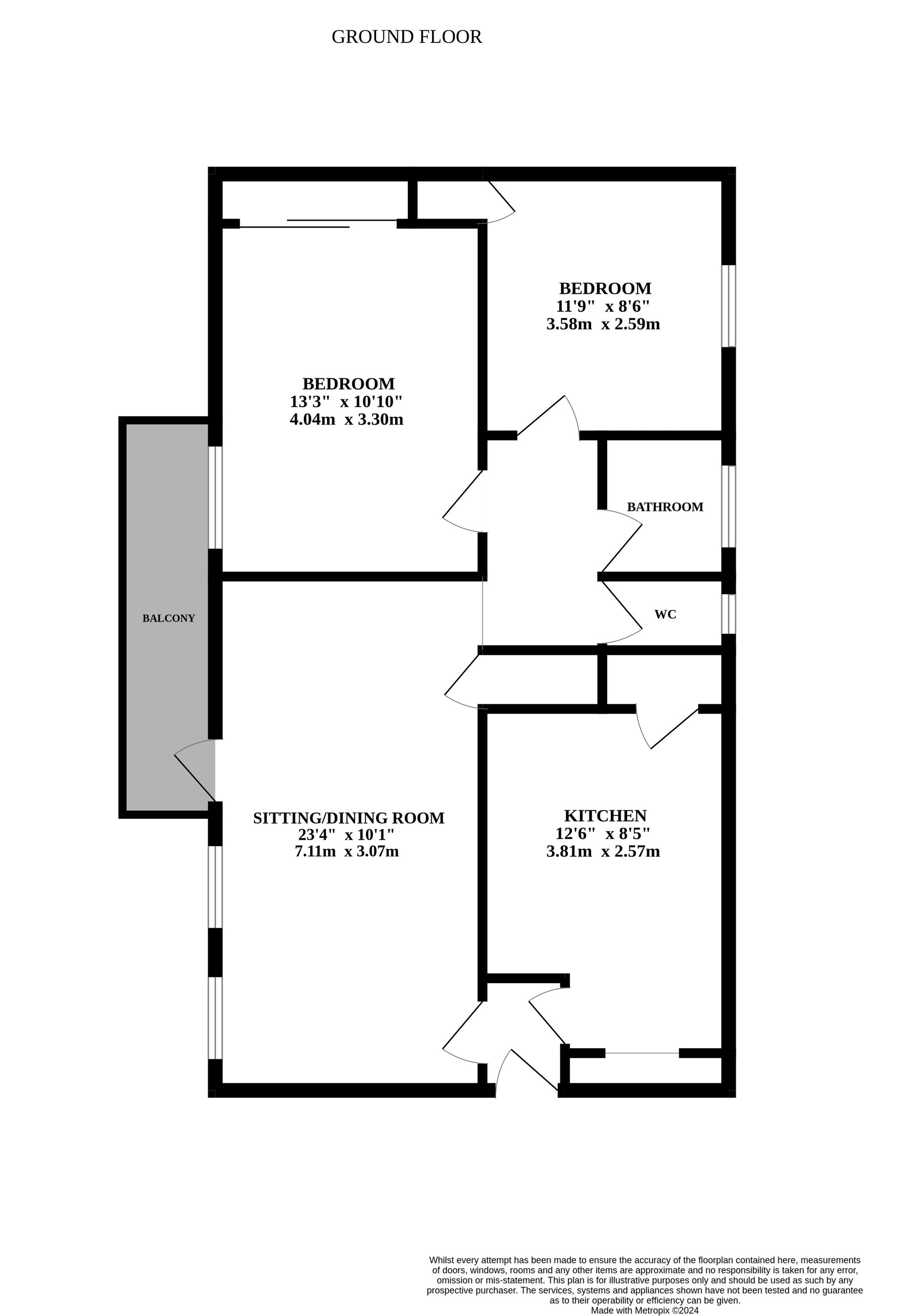 23 Netherwood Green, Norwich floorplan