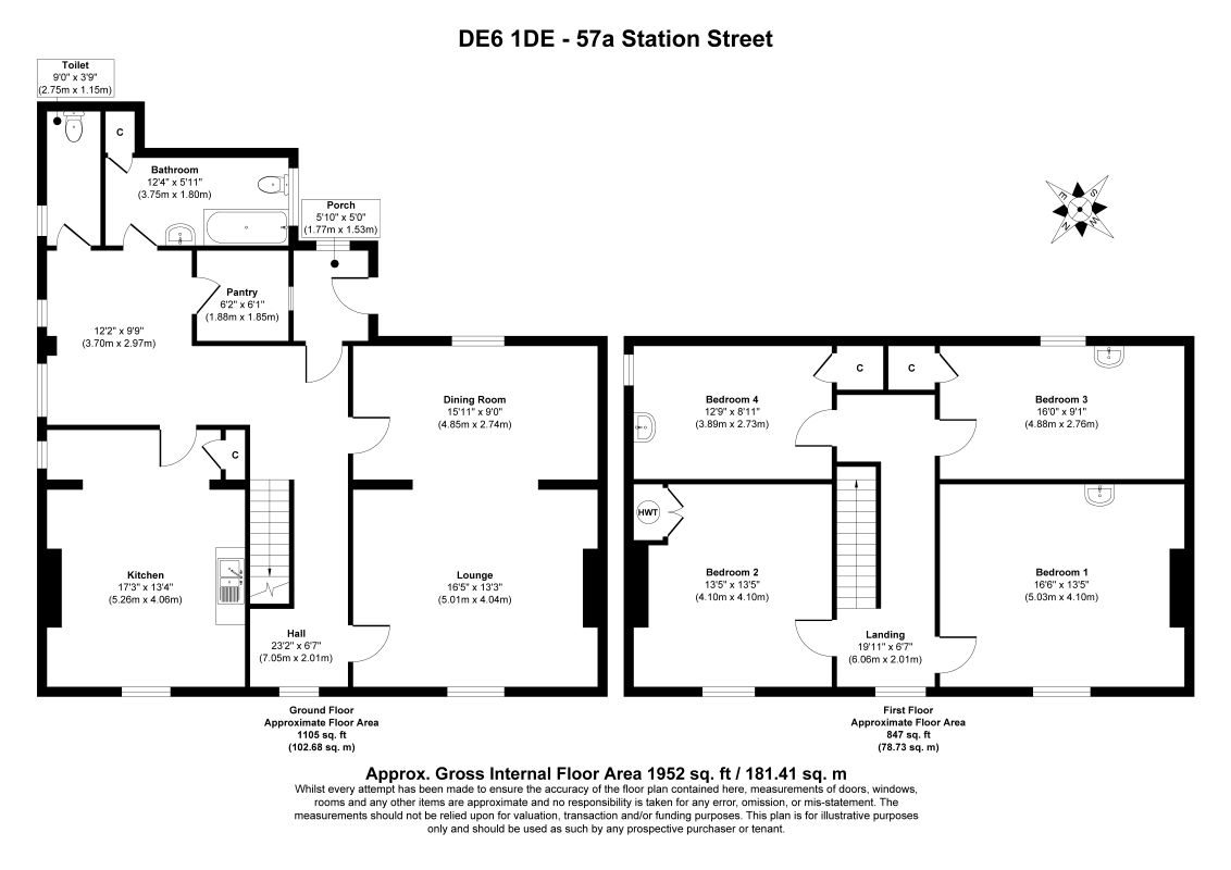 Station Street, Ashbourne floorplan