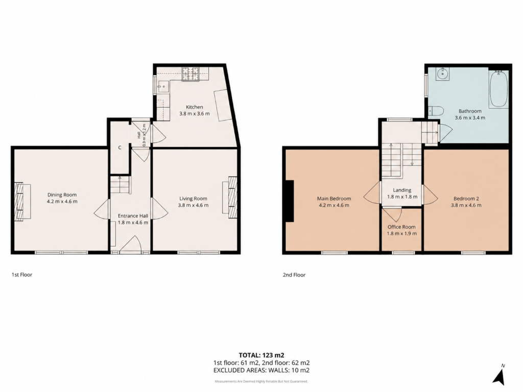 2, Derwentwater Terrace, South Shields floorplan