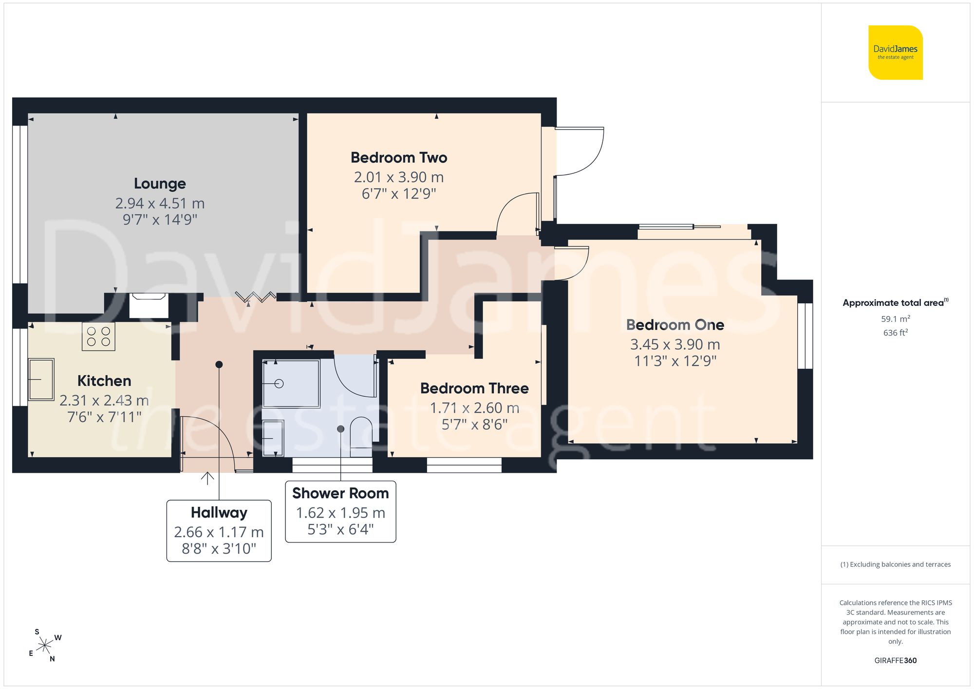 45 Hardwick Avenue, Sutton-In-Ashfield floorplan