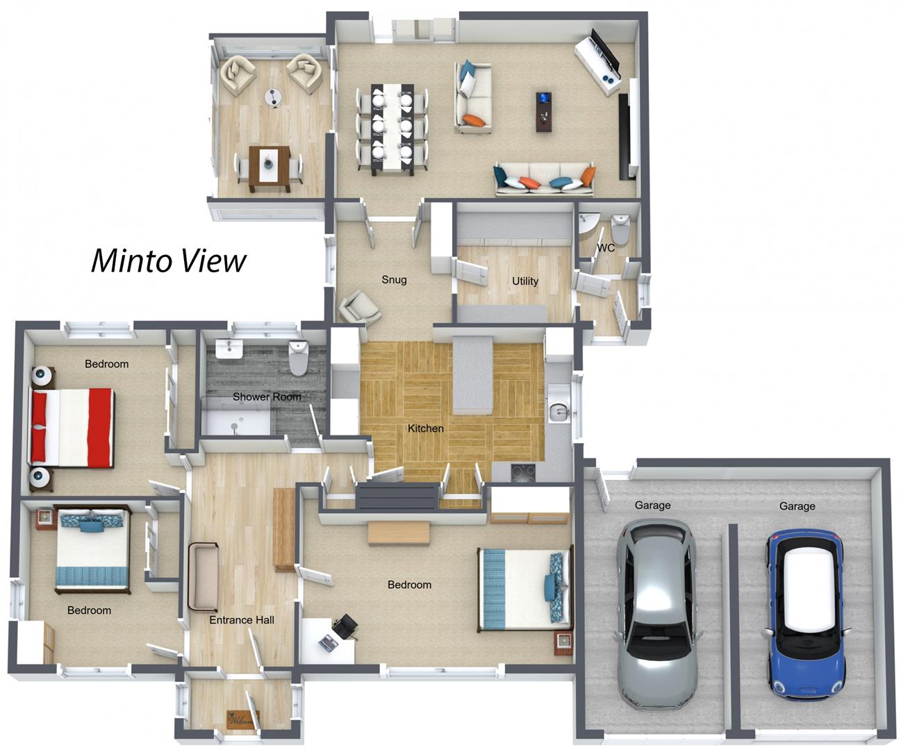 Minto View, Twirlees Terrace, Hawick floorplan