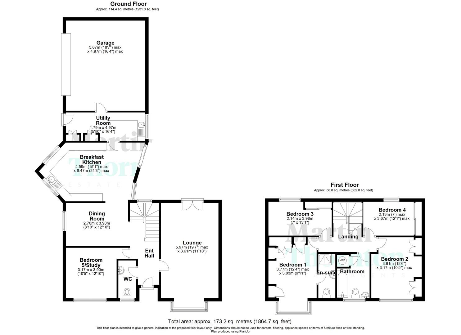 18, Fortis Way, Huddersfield floorplan