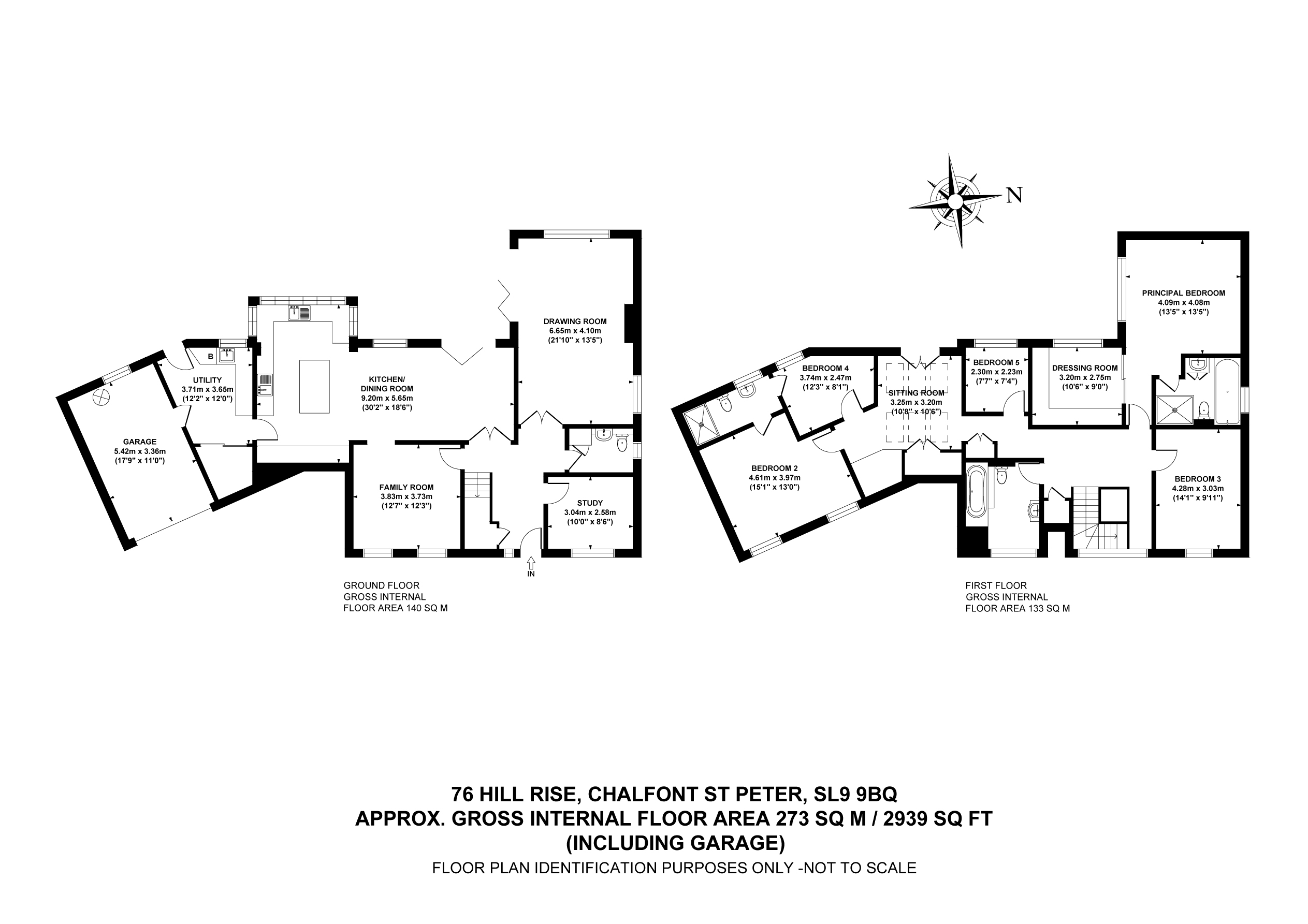 Frangipani, 76, Hill Rise, Chalfont St. Peter floorplan