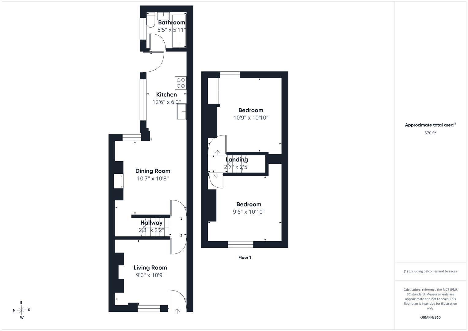 68, Kensington Street, York floorplan