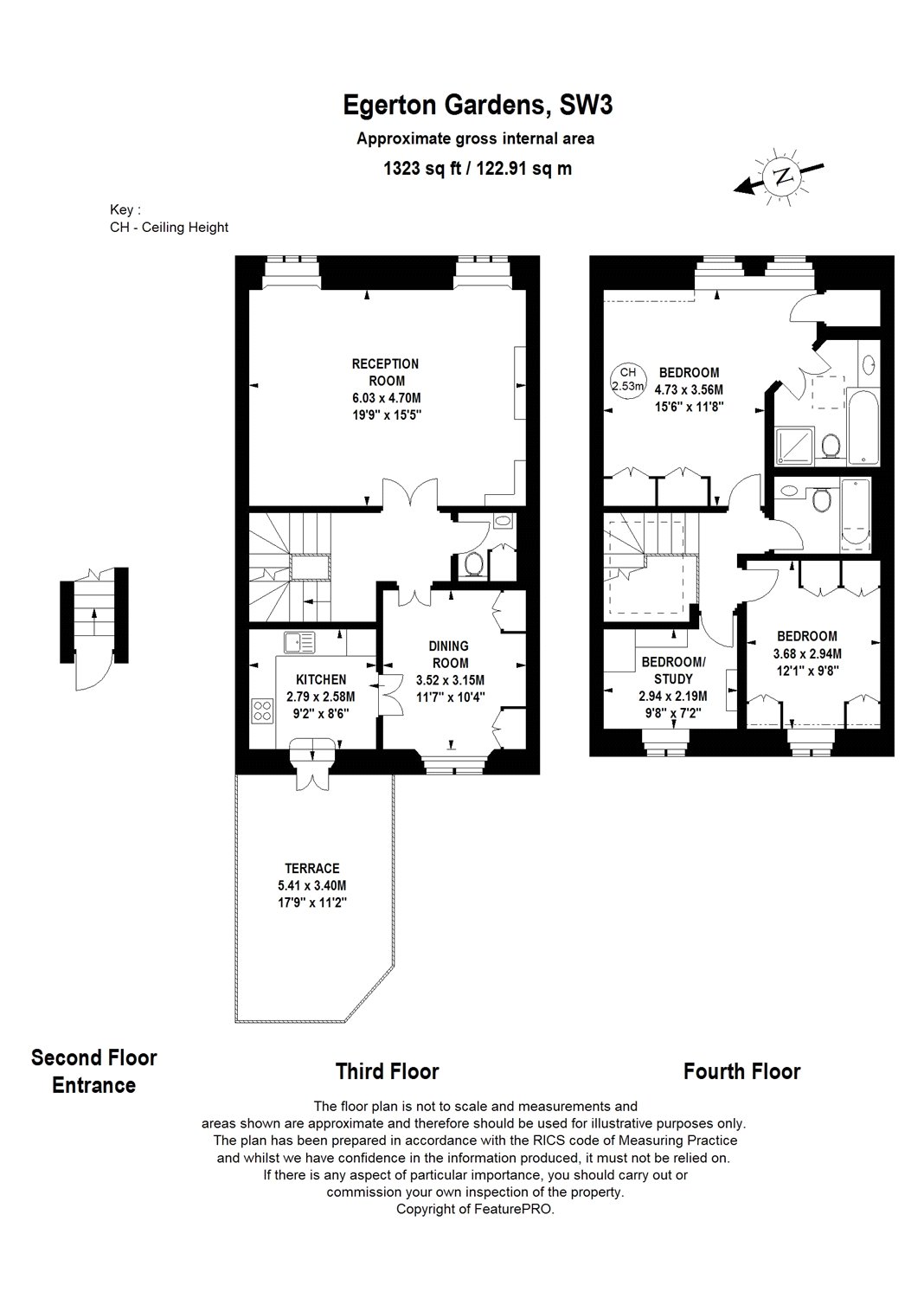 3 Bedrooms Flat to rent in Egerton Gardens, Knightsbridge, London SW3