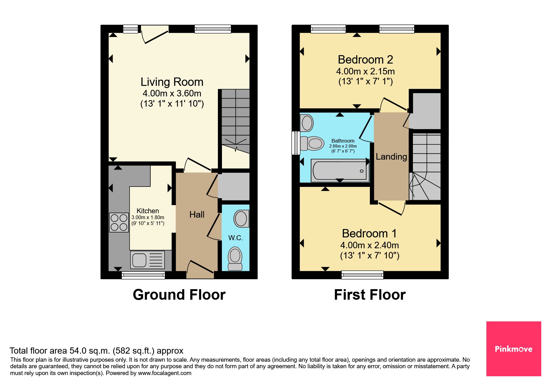 Llanvair Mews, Newport floorplan