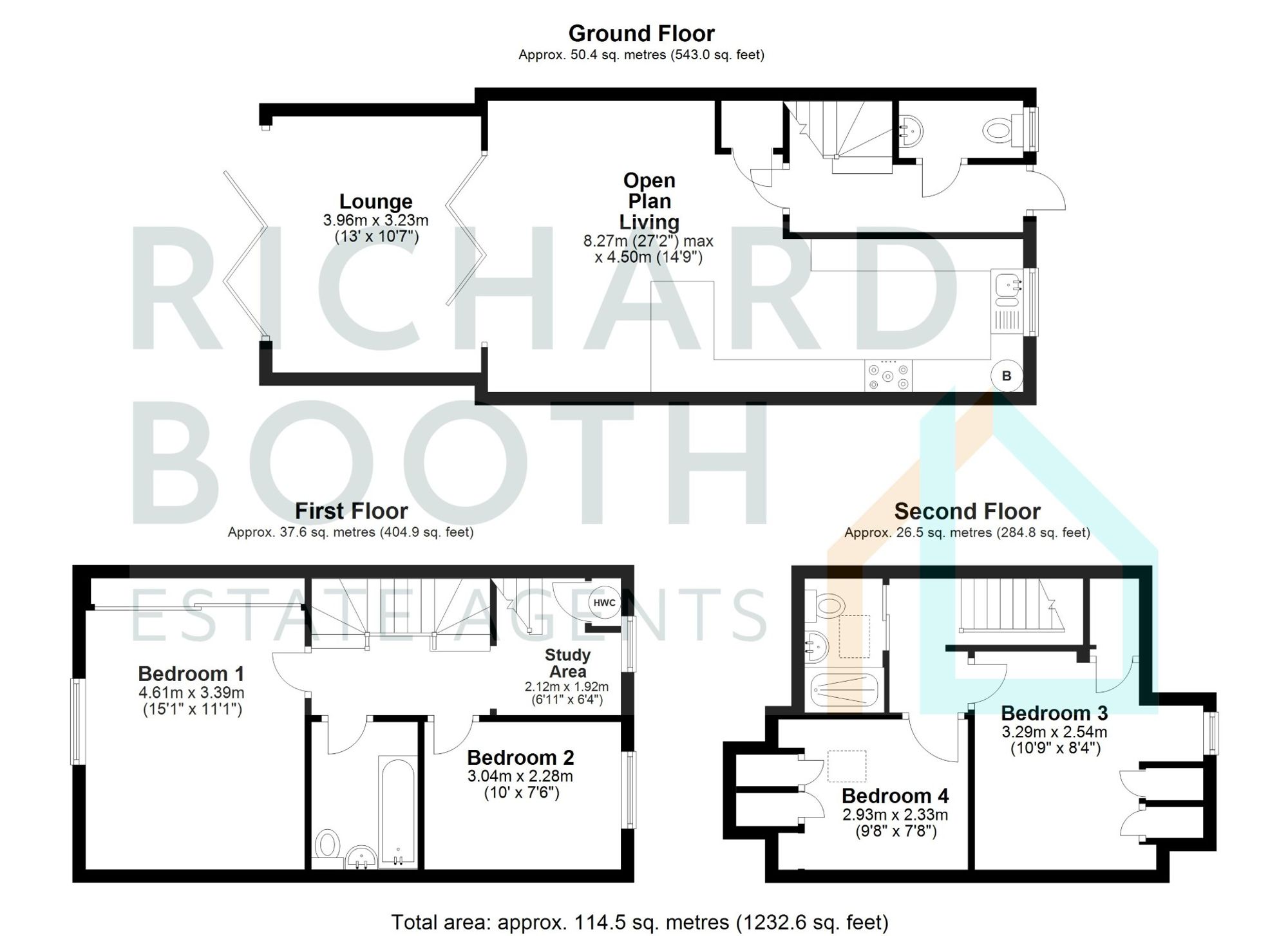 15 Briar Grove, Ely floorplan