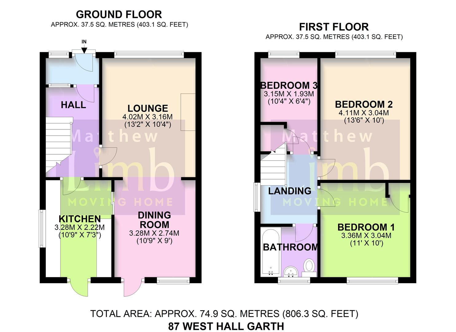 West Hall Garth, South Cave, Brough HU15, 3 bedroom semidetached house