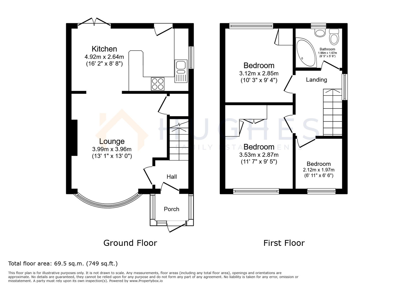 7, Farcroft Grove, Sheffield floorplan