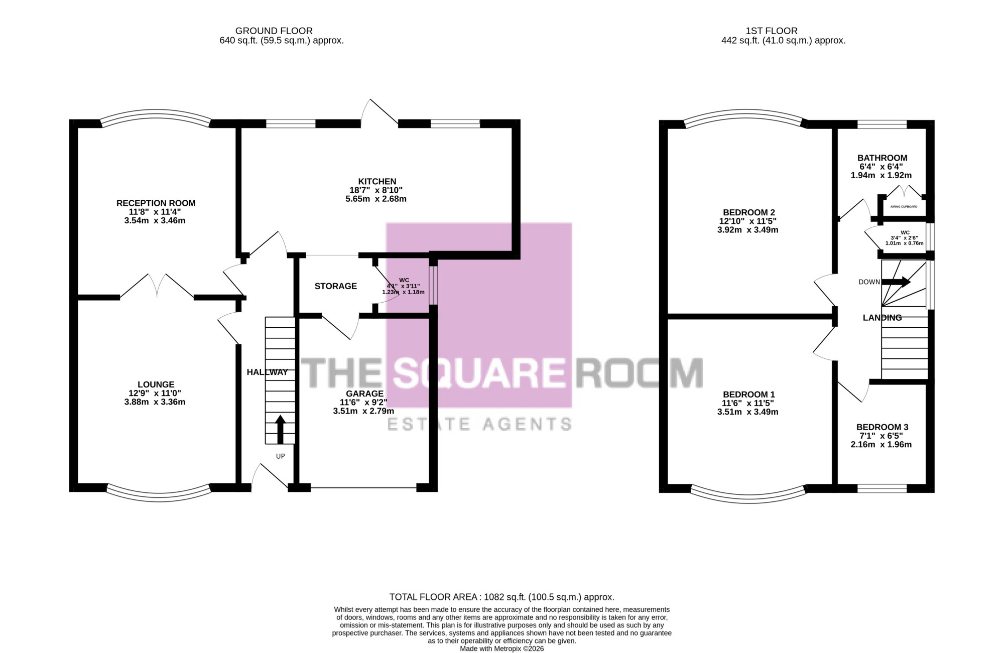 65, Fleetwood Road, Poulton-Le-Fylde floorplan