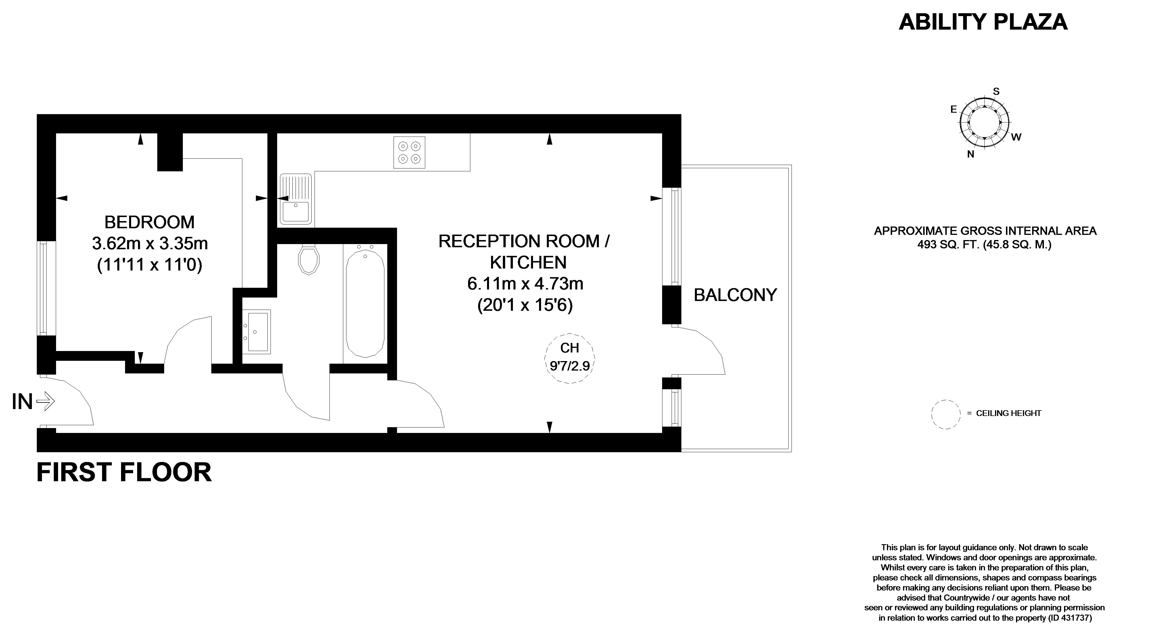 1 Bedrooms Flat to rent in Arbutus Street, London E8