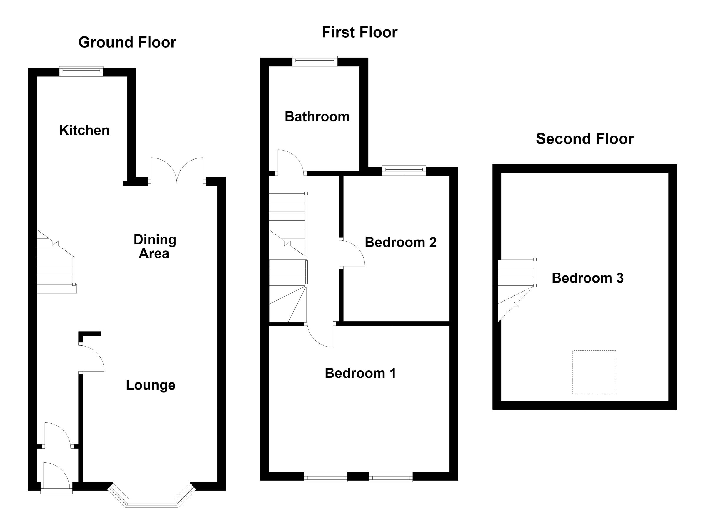 22 Avondale Road, Morecambe floorplan