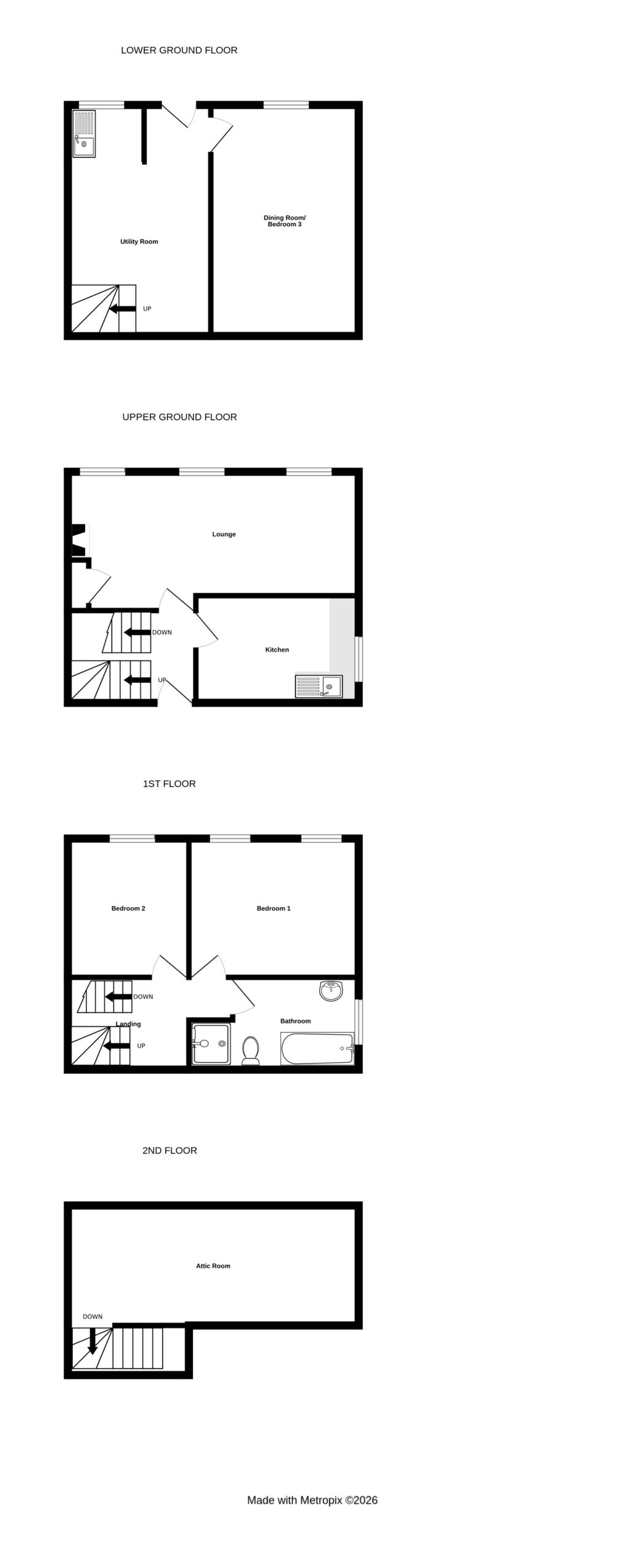 58 Mount Durand, 58 Mount Durand, St Peter Port floorplan