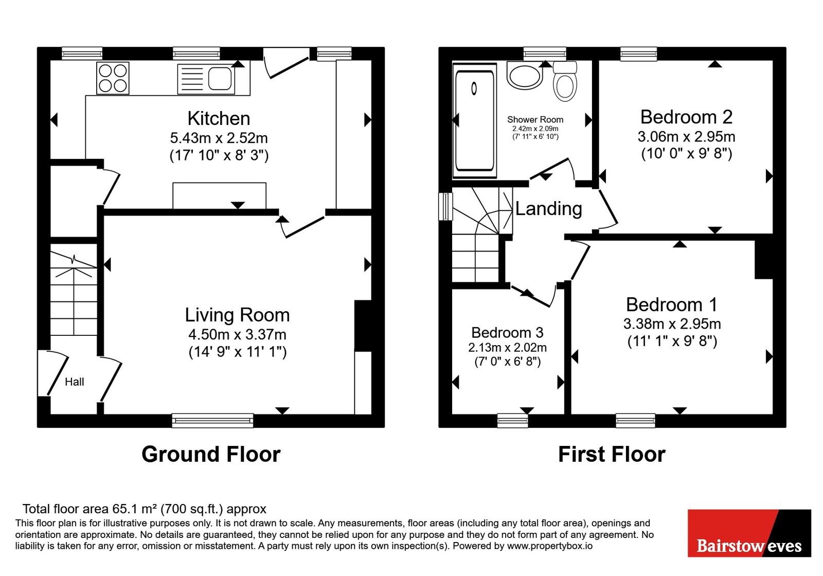 70, Andover Road, Nottinghamshire floorplan