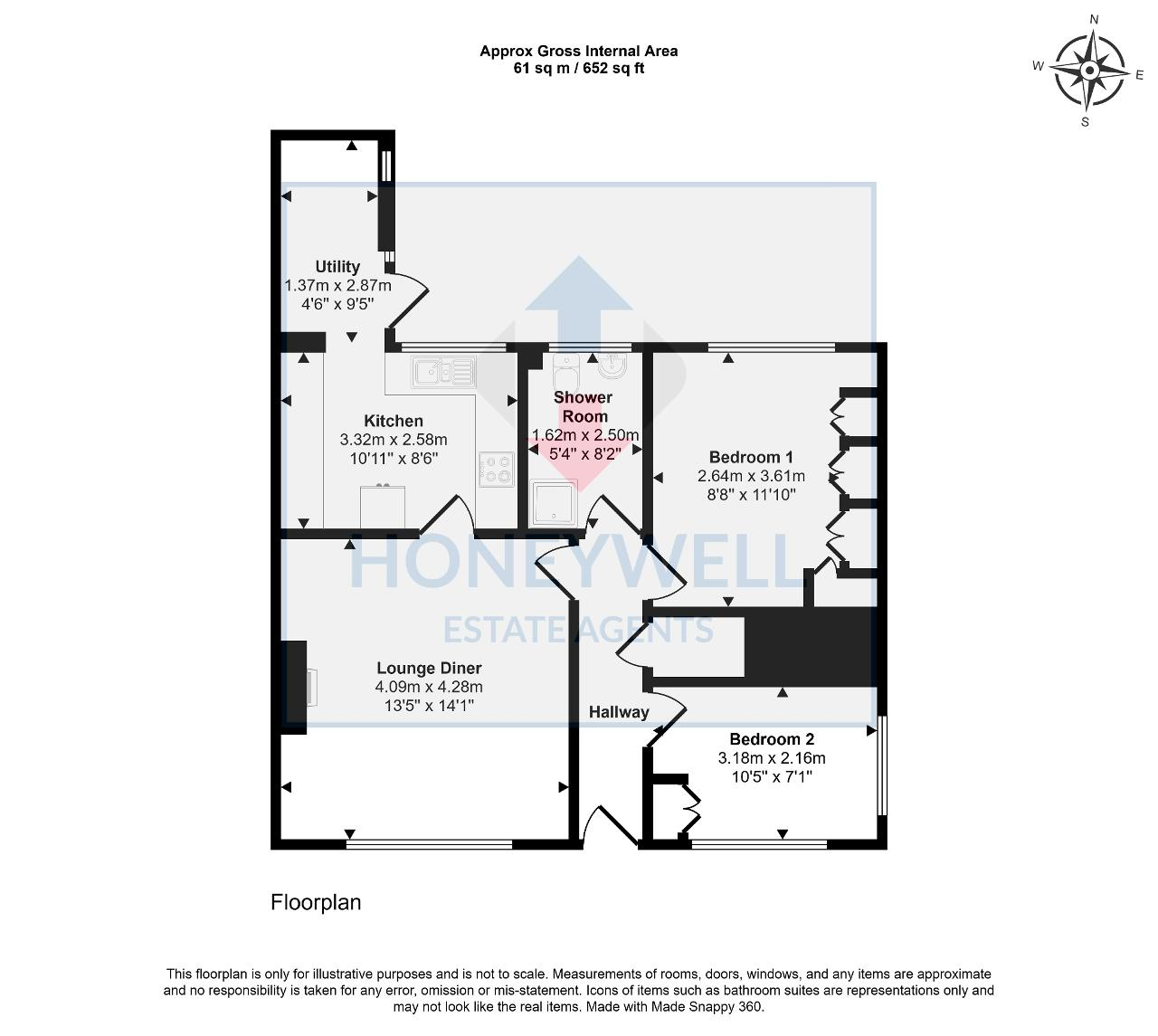 11, Bolland Prospect, Clitheroe floorplan
