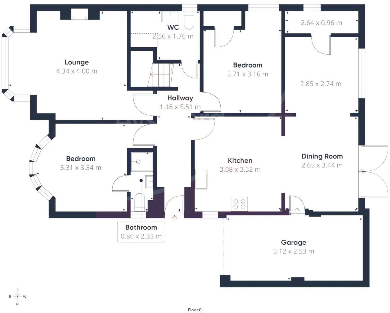 119, Southfield Avenue, Paignton floorplan