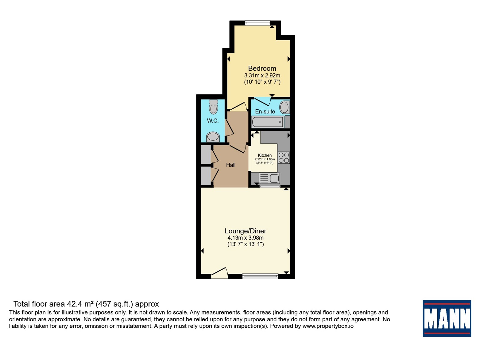 17, Park Mews, Southampton floorplan