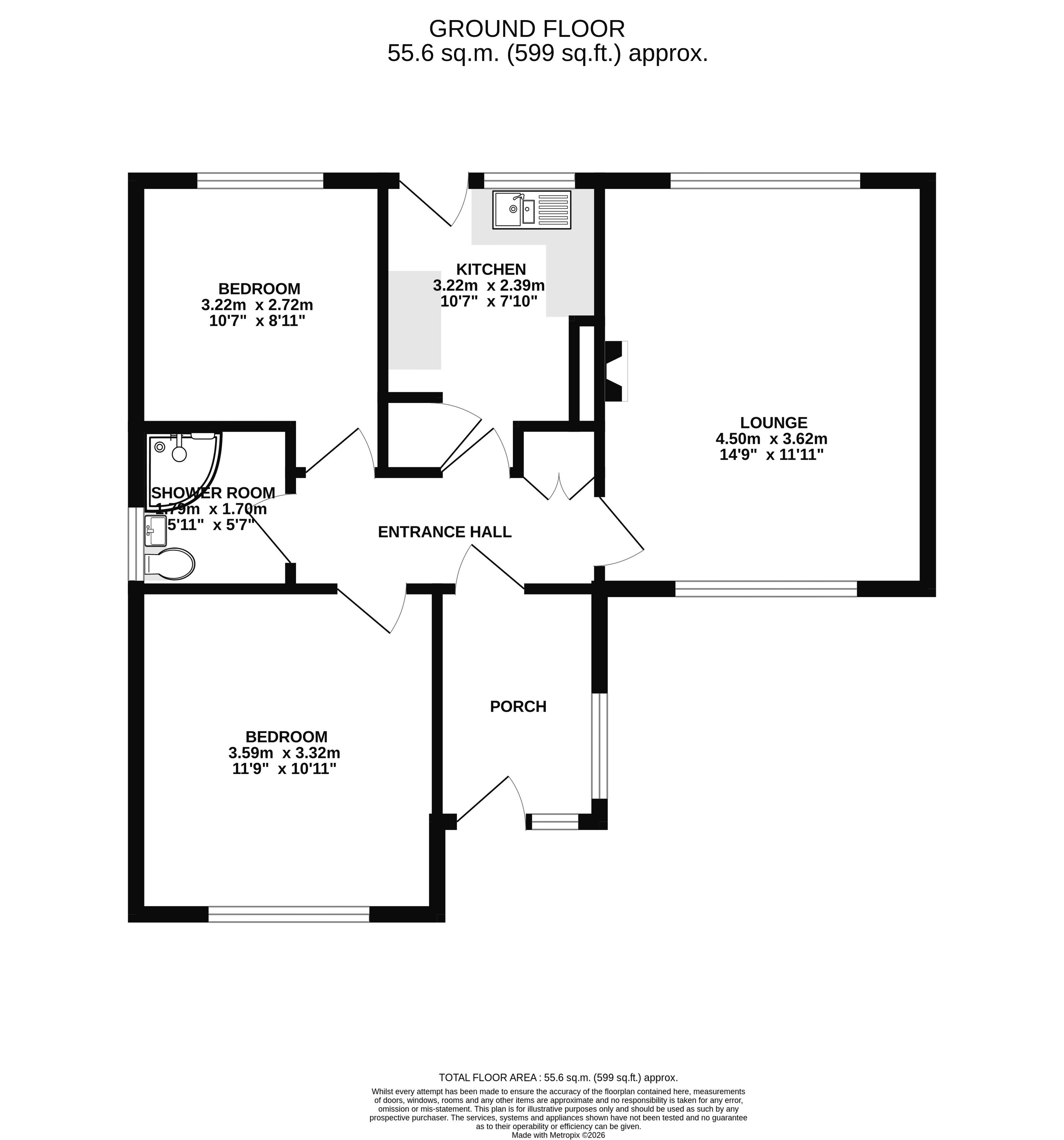 9, Lakes Road, Brixham floorplan