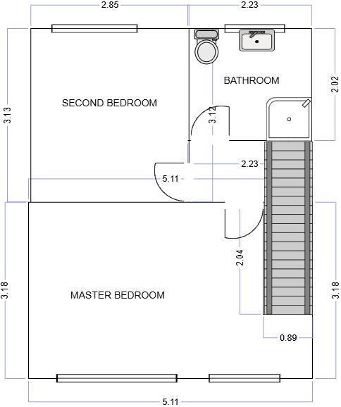 5, Queenhill Road, Manchester floorplan