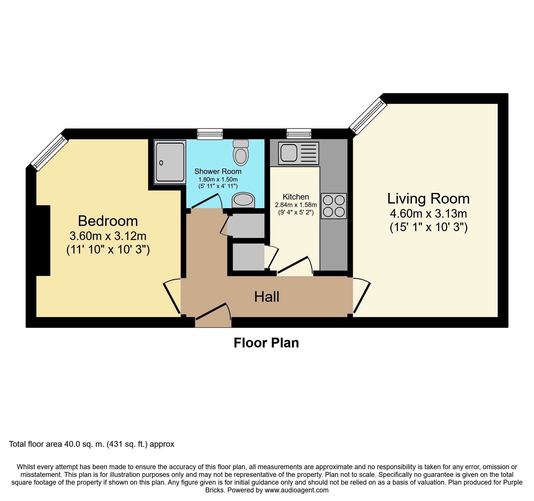 1 Bedrooms Flat for sale in Scott Ellis Gardens, St John's Wood NW8