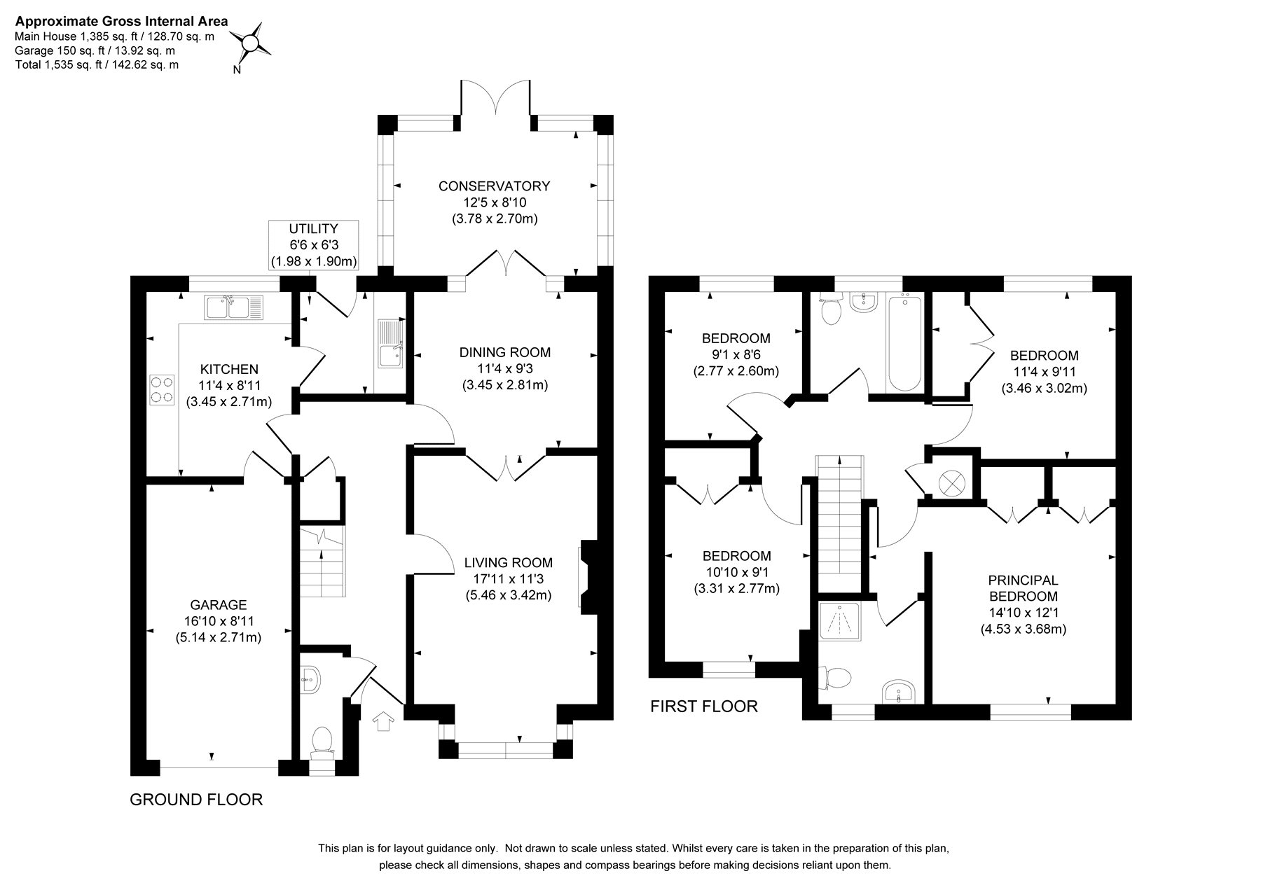 49, Acer Drive, Woking floorplan