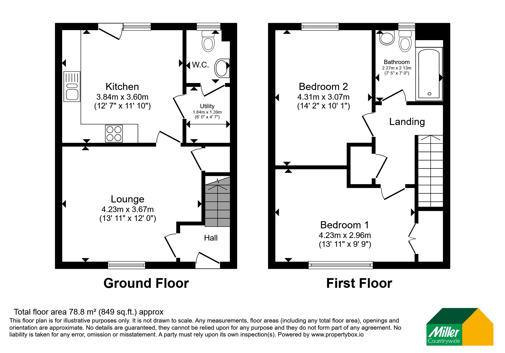 34, McCarthy Drive, St. Austell floorplan