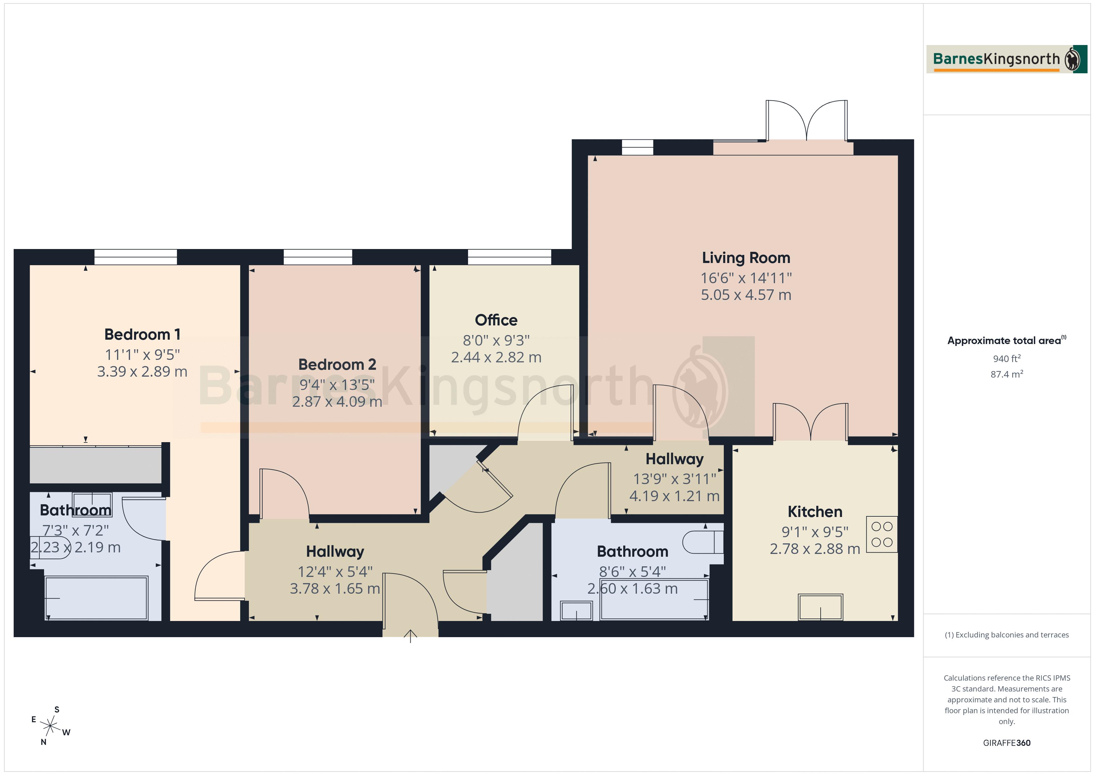 30 Lee Heights, Bambridge Court, Maidstone floorplan