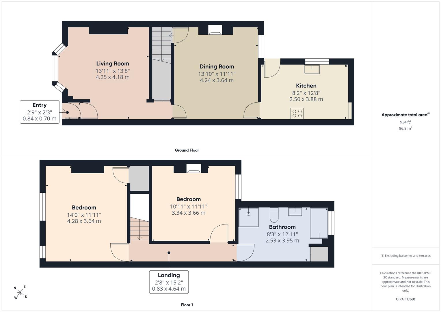 26, Henry Street, Nuneaton floorplan