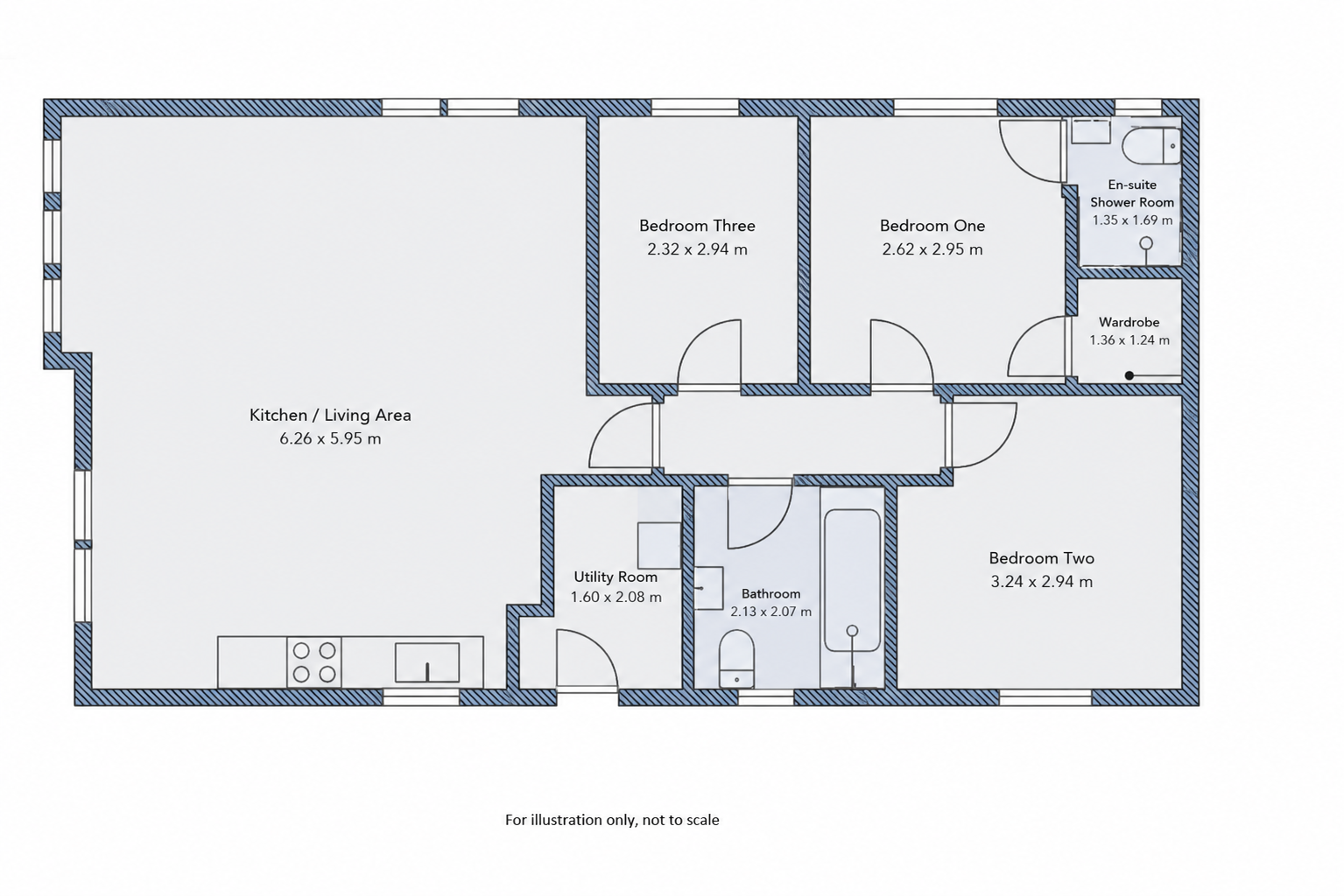 24 Sea Lawns, St. Austell floorplan